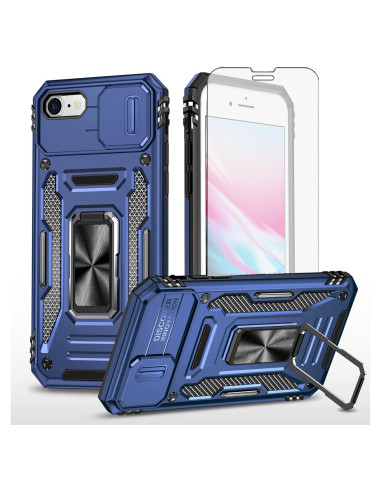 Funda Asuwish para iPhone 7 Plus 8 Plus con Protector