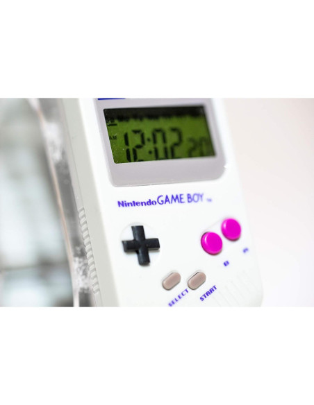 Reloj Digital Paladone Gameboy Super Mario - LED y Alarma Reloj Digital Paladone Gameboy Super Mario - LED y Alarma