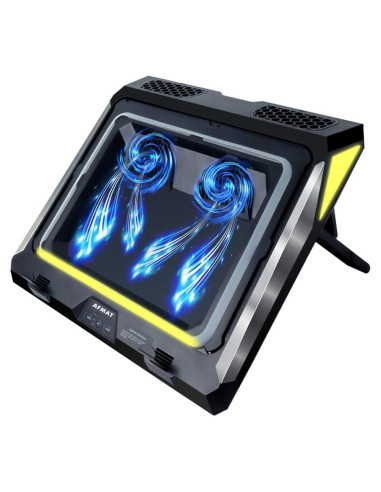 Base de Enfriamiento para Laptop AFMAT 4500RPM RGB 14-17.3"