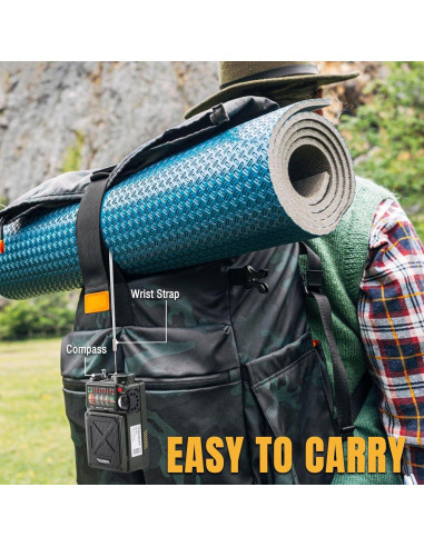 Radio Portátil Raddy RE40 FM/AM/SW/WB 4000mAh con Bluetooth