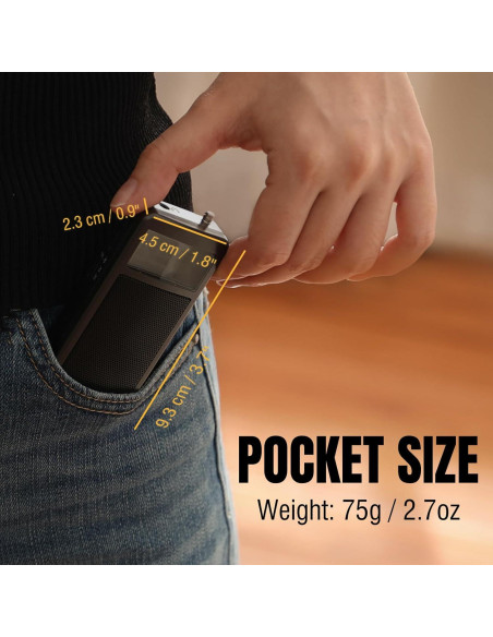 Radio FM Portátil Raddy RF205 con Bluetooth 5.3 y Carga Tipo-C Radio FM Portátil Raddy RF205 con Bluetooth 5.3 y Carga Tipo-C