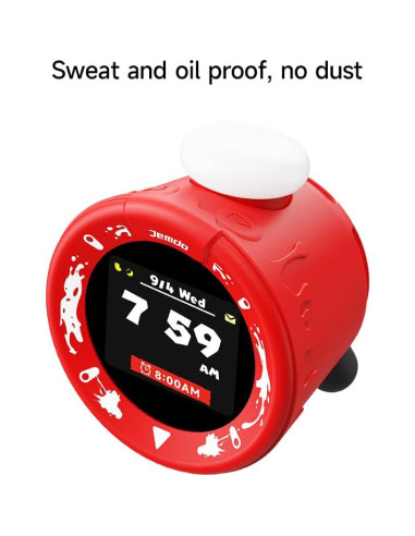 Funda Protectora Silicona JEMDO para Reloj Nintendo Roja