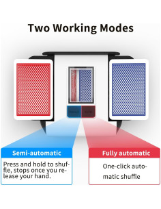 Barajador de Cartas Automático BIFTU X1T07 Recargable 2