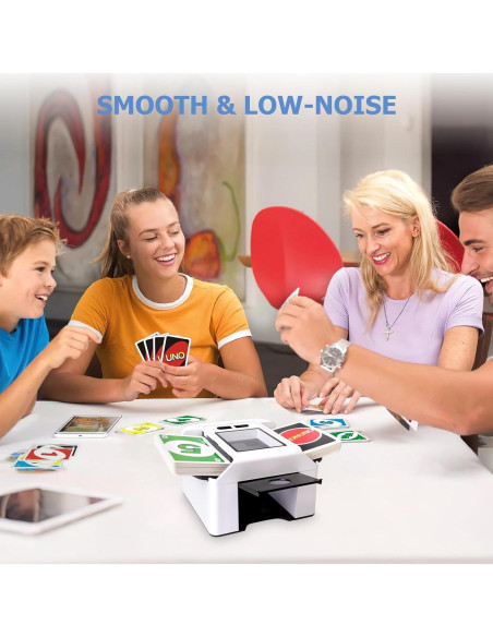Barajador Automático de Cartas Adehoei Blanco 2000mAh Barajador Automático de Cartas Adehoei Blanco 2000mAh