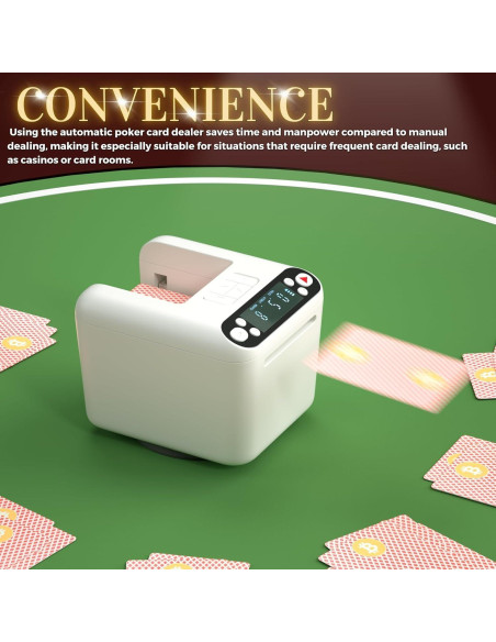 Máquina Automática de Reparto de Cartas VQP T1 Lite 12 Jugadores Máquina Automática de Reparto de Cartas VQP T1 Lite 12 Jugadores