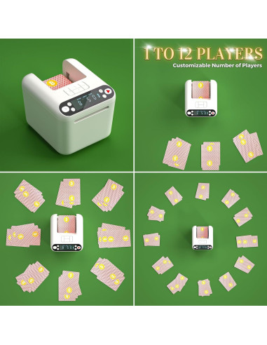 Máquina Automática de Reparto de Cartas VQP T1 Lite 12 Jugadores