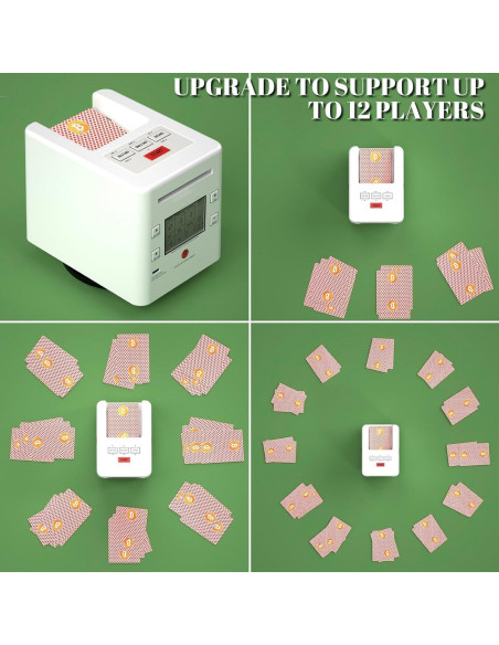 Máquina Automática de Reparto de Cartas 4 Barajas WQV Máquina Automática de Reparto de Cartas 4 Barajas WQV