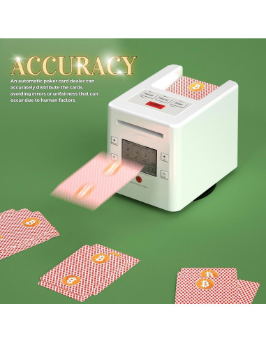 Máquina Automática de Reparto de Cartas 4 Barajas WQV