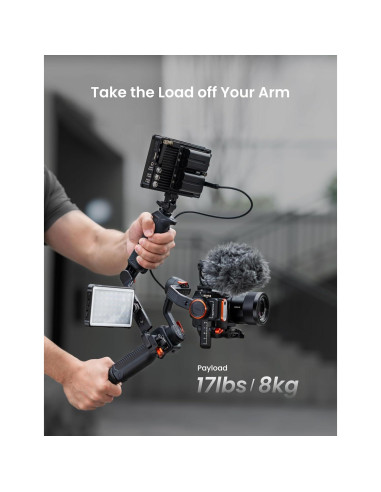 Mango de Correa Ajustable Hohem BH-01 para Gimbal M6/M7/MT2
