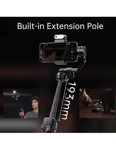 Gimbal Estabilizador Hohem iSteady M7 para Smartphone 348g