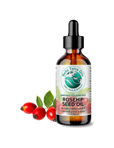 Aceite de Semilla de Rosa Mosqueta Orgánico Bella Terra 59 ml - Elixir Facial