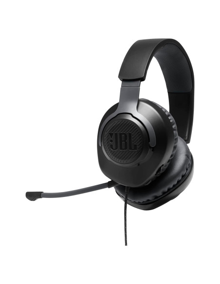 Auriculares de Juego JBL Quantum 100 Over-Ear Negro Auriculares de Juego JBL Quantum 100 Over-Ear Negro