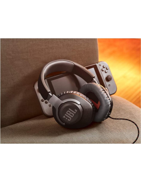 Auriculares de Juego JBL Quantum 100 Over-Ear Negro Auriculares de Juego JBL Quantum 100 Over-Ear Negro