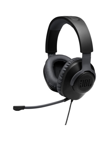 Auriculares de Juego JBL Quantum 100 Over-Ear Negro Auriculares de Juego JBL Quantum 100 Over-Ear Negro