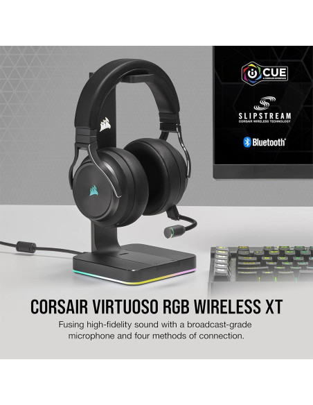 Auriculares Gaming Corsair Virtuoso RGB Wireless XT - Negro Auriculares Gaming Corsair Virtuoso RGB Wireless XT - Negro