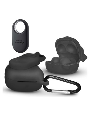 Funda para Galaxy Buds Pro 2 MevTech con SmartTag Negro