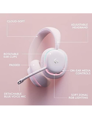 Auriculares Gaming Inalámbricos Logitech G735 RGB 260g