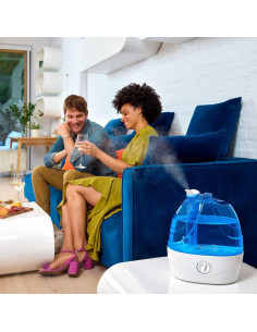 Humidificador ultrasónico AquaOasis 6L silencioso 110V 2