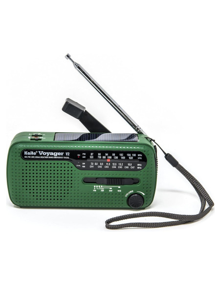 Radio de Emergencia Portátil Kaito 4336302721 AM/FM NOAA Solar Radio de Emergencia Portátil Kaito 4336302721 AM/FM NOAA Solar