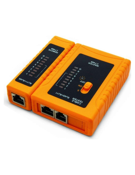 Probador de Cable de Red iMBAPrice RJ45/RJ11 CAT5/CAT6 Probador de Cable de Red iMBAPrice RJ45/RJ11 CAT5/CAT6