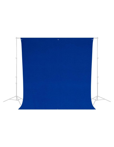 Fondo Resistente a Arrugas Westcott 2.74x3.05m Azul Chroma Key