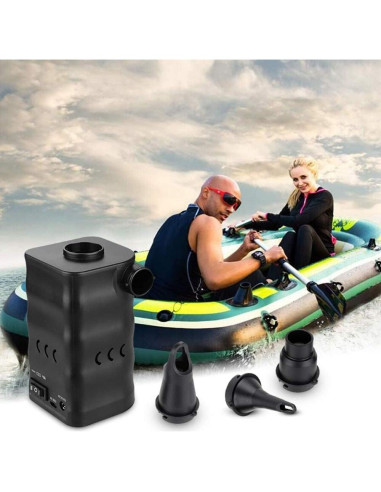 Bomba de Aire Eléctrica Portátil Zacro 6000mAh Inflado Rápido