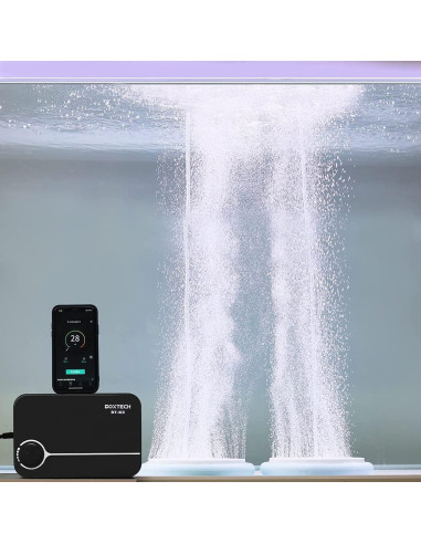 Bomba de aire silenciosa Boxtech K3 8W para acuario 20-600L