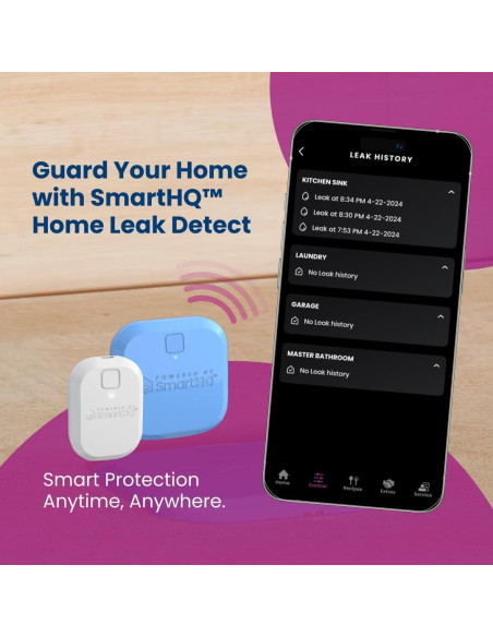 Detector de Fugas de Agua GE Appliances SPLK10N01A WiFi Detector de Fugas de Agua GE Appliances SPLK10N01A WiFi