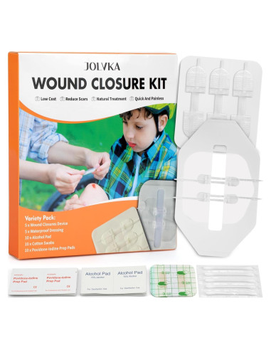 Tiritas Butterfly JOLVKA - Kit de Cierre de Heridas 5 pzas