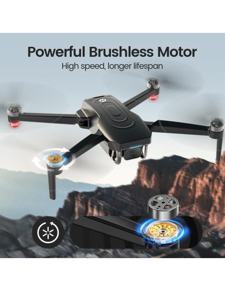 Drone GPS Holy Stone HS175G con cámara 4K EIS y 120 min vuelo