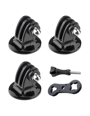 Adaptador de Montaje en Trípode SRUIM 3PC para Cámaras de Acción