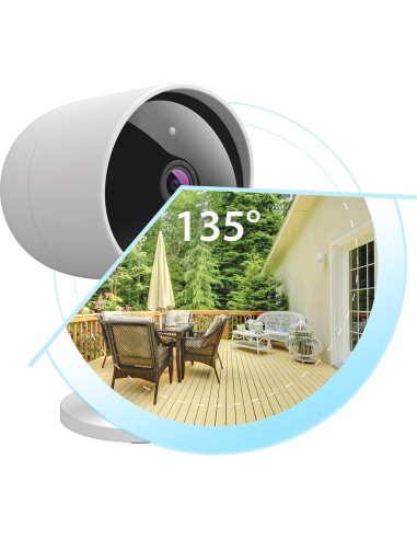 Cámara Wi-Fi Exterior D-Link DCS-8302LH 2K con Audio y Sirena