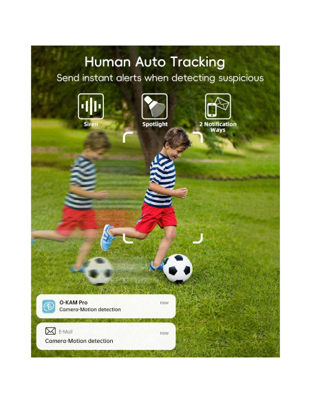Cámara de Seguridad WiFi 5G Tiejus 2K Exterior IP66 Cámara de Seguridad WiFi 5G Tiejus 2K Exterior IP66
