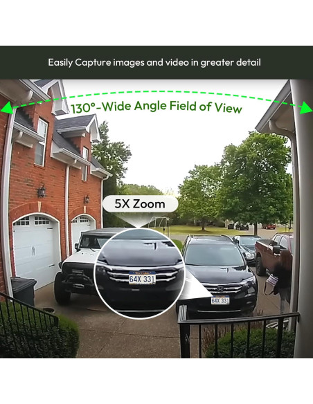 Cámara de Seguridad Solar Inalámbrica ELECCTV 2K IP66