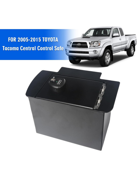 Caja Fuerte Central 3mirrors para Toyota Tacoma 2005-2015 Caja Fuerte Central 3mirrors para Toyota Tacoma 2005-2015