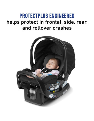 Asiento de Auto para Bebés Graco SnugRide SnugFit Gotham