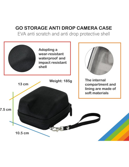 Cámara instantánea Polaroid Go Gen 2 Negra + Película Doble Cámara instantánea Polaroid Go Gen 2 Negra + Película Doble