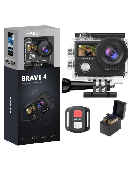 Cámara de Acción AKASO Brave 4 4K 20MP WiFi Impermeable Cámara de Acción AKASO Brave 4 4K 20MP WiFi Impermeable