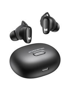 Auriculares Inalámbricos Monster N-Lite 206 Bluetooth 5.4 Negro