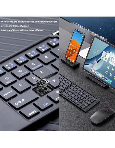 Teclado Bluetooth Plegable Tek Styz para Microsoft Surface