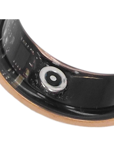 Anillo Inteligente BROLEO Oro IP68 Monitoreo Salud Tamaño 8