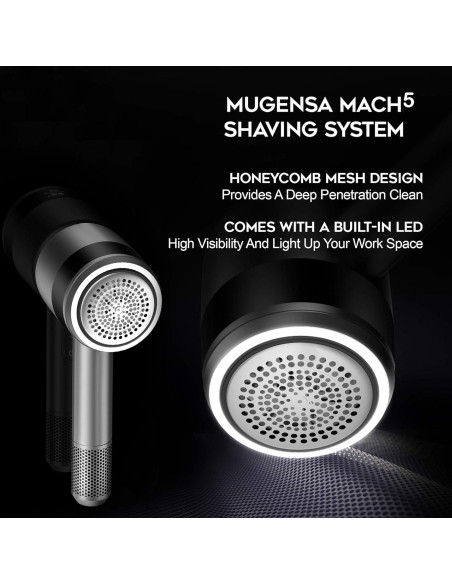 Quitapelusas Eléctrico Mugensa Mach5 - 5 Velocidades Quitapelusas Eléctrico Mugensa Mach5 - 5 Velocidades