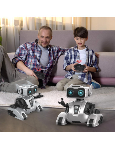 Robot Juguete REMOKING 1888-B Control Remoto LED 3-6 Años
