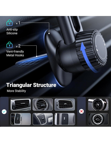 Soporte Magnético para Teléfono UGREEN para Coche Magsafe