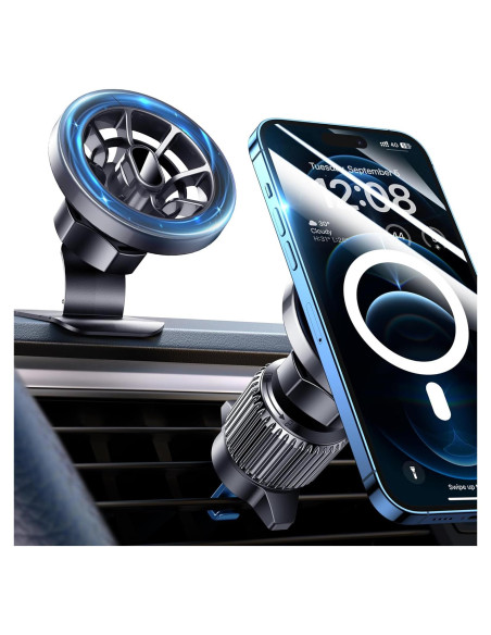 Soporte Magnético para Teléfono en Coche Ossvaln 2 en 1 Soporte Magnético para Teléfono en Coche Ossvaln 2 en 1