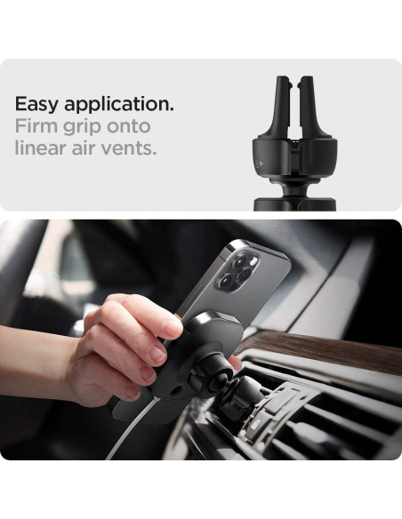 Soporte para teléfono Spigen Mag Fit coche iPhone 16 Pro Max Soporte para teléfono Spigen Mag Fit coche iPhone 16 Pro Max
