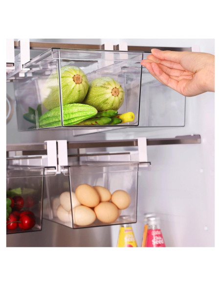 Organizador de Cajón Refrigerador Yatmung 2 Pack 35 cm Organizador de Cajón Refrigerador Yatmung 2 Pack 35 cm