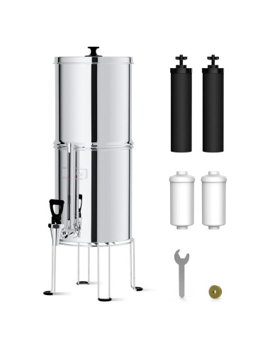 Filtro de Agua por Gravedad Waterdrop 8.5L con 4 Filtros