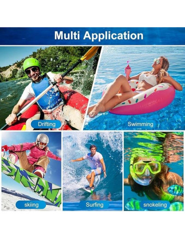 Funda impermeable JoniSerl 4Pack para iPhone y Samsung