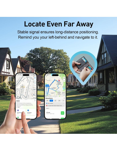 Rastreador Bluetooth Apple AirTag para iPhone - Negro